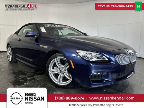 Used 2017 BMW 650i xDrive Convertible image 1