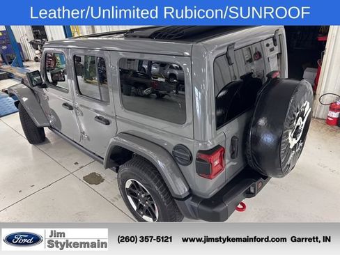 Used 2021 Jeep Wrangler Unlimited Rubicon w/ Uconnect 4C Nav & Sound Group AWD/4WD image 11