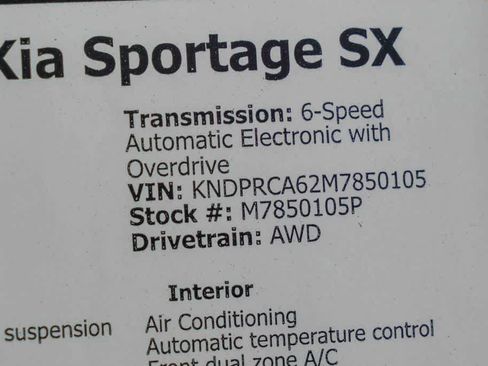 Used 2021 Kia Sportage SX AWD/4WD image 29