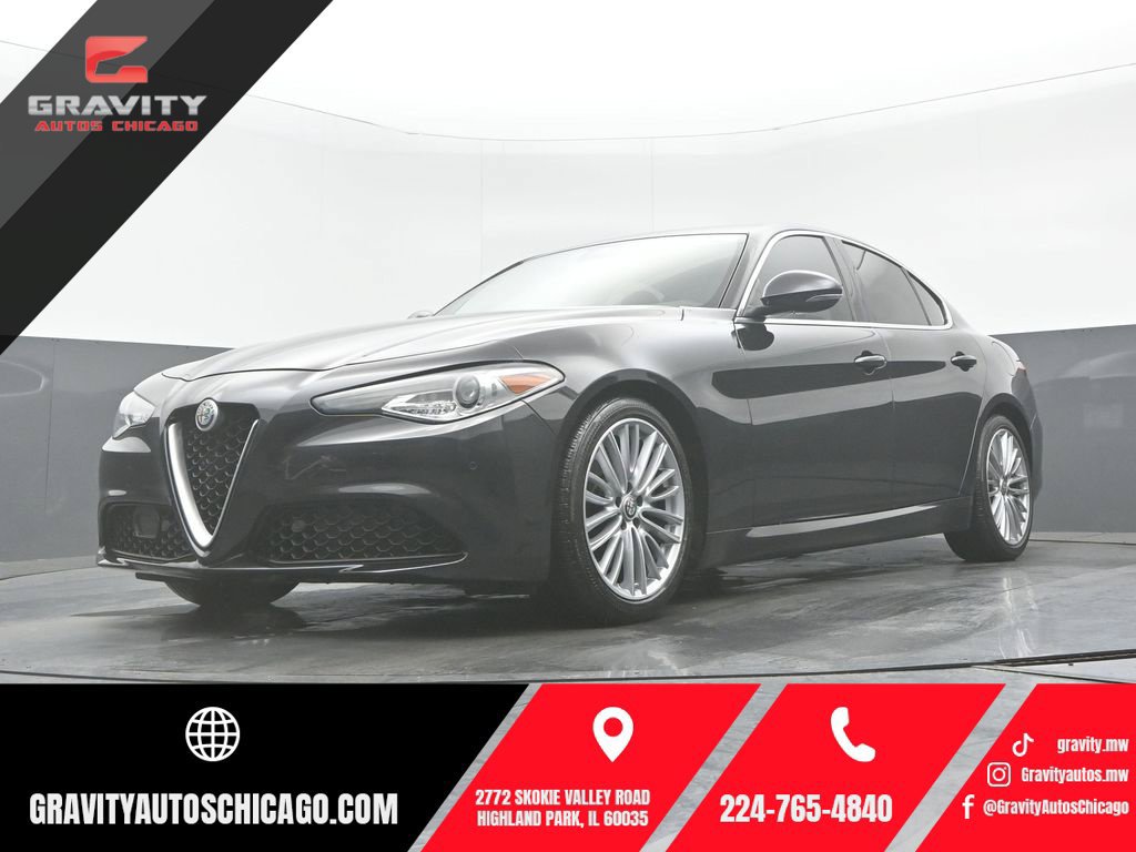 Used 2017 Alfa Romeo Giulia Ti w/ TI Lusso Light Wood Package RWD image 1