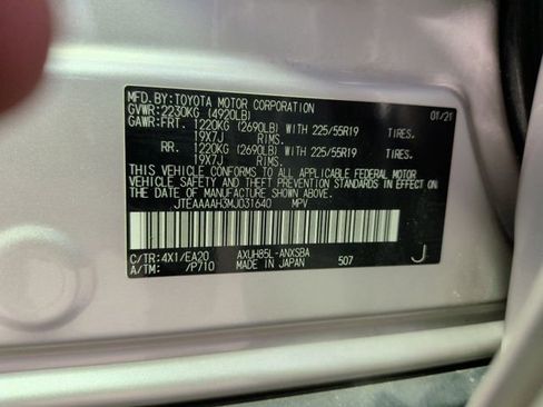 Used 2021 Toyota Venza Limited w/ Advanced Technology Package AWD/4WD image 37