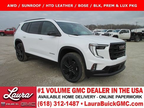 New 2026 GMC Acadia Elevation w/ Black Edition AWD/4WD image 1