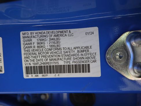 Certified 2024 Honda Civic Sport image 34