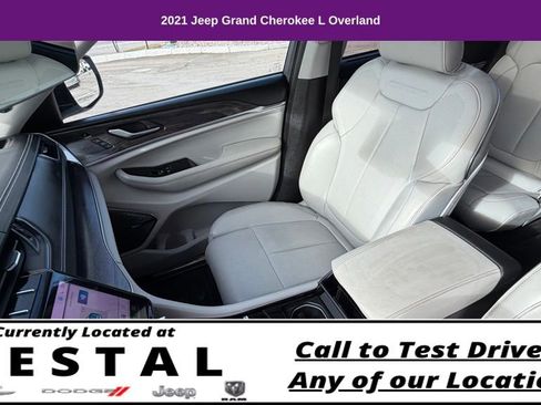 Used 2021 Jeep Grand Cherokee L Overland w/ Advanced Protech Group III AWD/4WD image 18
