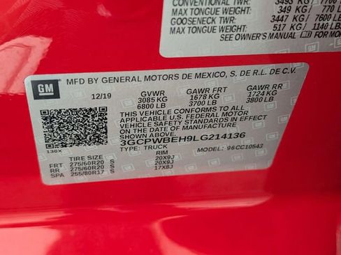 Used 2020 Chevrolet Silverado 1500 Custom w/ Infotainment Package image 31