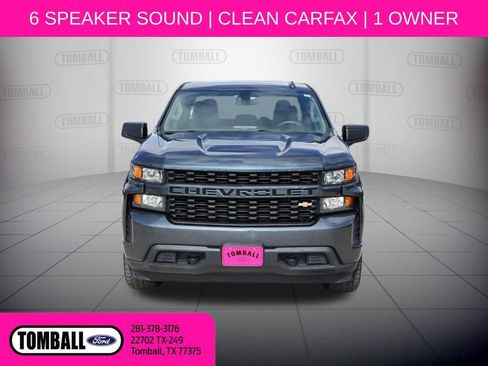 Used 2020 Chevrolet Silverado 1500 Custom w/ Infotainment Package RWD image 2