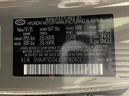 Certified 2026 Hyundai Santa Fe SE AWD/4WD image 19