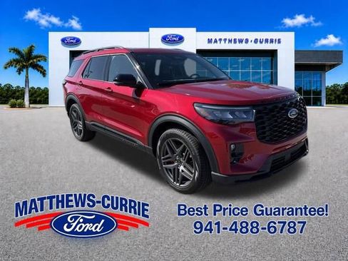 New 2026 Ford Explorer ST w/ Sun And Sound Package RWD image 1