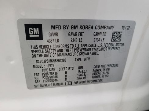 Used 2022 Chevrolet Trax LT w/ LT Convenience Package image 33