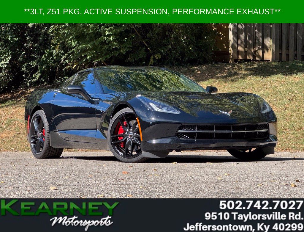 Used 2014 Chevrolet Corvette Stingray Coupe w/ 3LT Preferred Equipment Group RWD image 1