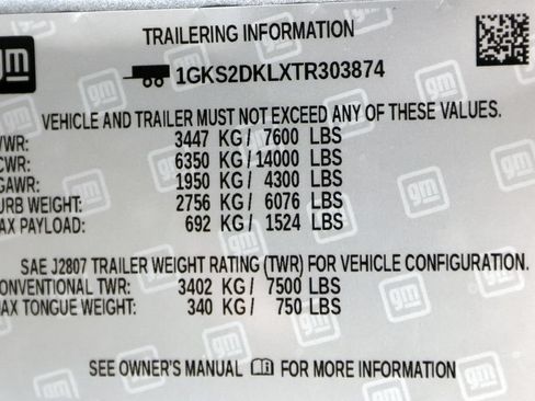 Used 2026 GMC Yukon Denali w/ Sun & Power Step Package AWD/4WD image 60