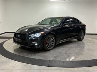 Used 2024 INFINITI Q50 Red Sport 400 w/ Black Opal Edition RWD video 1