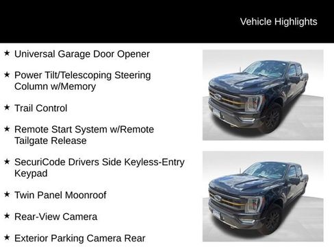 Used 2021 Ford F150 Tremor w/ Equipment Group 402A High AWD/4WD image 8