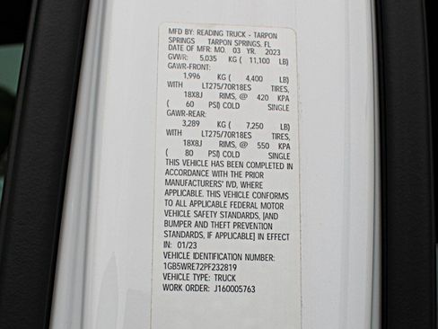 Used 2023 Chevrolet Silverado 3500 W/T w/ WT Convenience Package RWD image 36