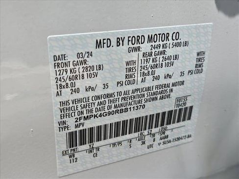 New 2024 Ford Edge SE image 18