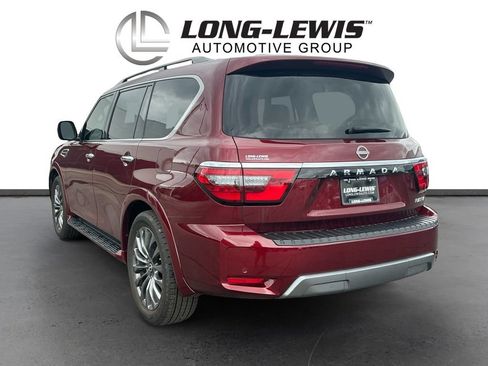 Used 2023 Nissan Armada Platinum w/ Captain's Chairs Package RWD image 4