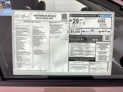 Certified 2025 Nissan Rogue SV w/ Rock Creek Premium Package image 20
