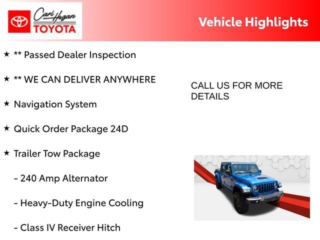Used 2022 Jeep Gladiator Mojave w/ Cold Weather Group AWD/4WD image 5
