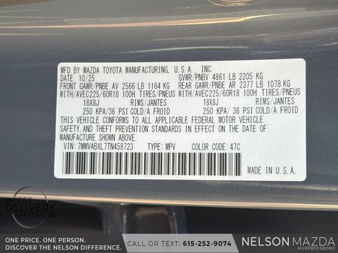 Certified 2026 MAZDA CX-50 Meridian Edition w/ Weather Package AWD/4WD image 30