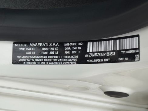 Used 2022 Maserati Ghibli Trofeo RWD image 46