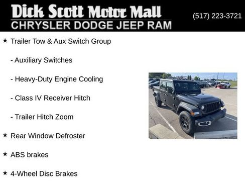 Used 2025 Jeep Gladiator Sport AWD/4WD image 6
