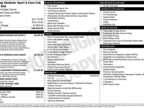 Used 2022 Jeep Gladiator Sport AWD/4WD image 5