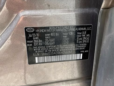 Used 2020 Hyundai Santa Fe SEL FWD image 16