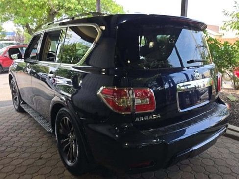 Used 2019 Nissan Armada Platinum w/ Captain's Chairs Package AWD/4WD image 2
