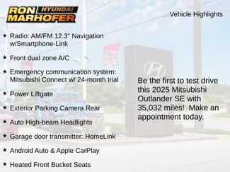 Used 2025 Mitsubishi Outlander SE AWD/4WD video 2