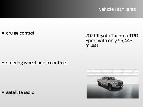 Used 2021 Toyota Tacoma TRD Sport image 12