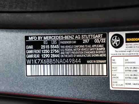 Certified 2022 Mercedes-Benz AMG GT 53 image 26