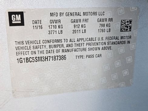 Used 2017 Chevrolet Cruze LS image 35