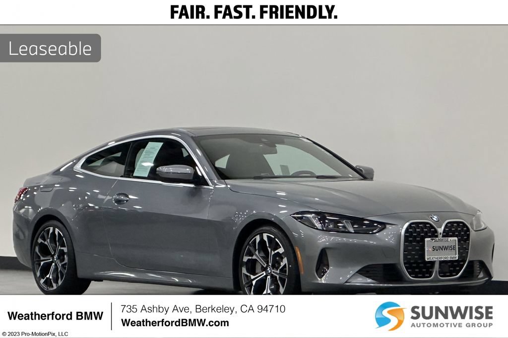Used 2026 BMW 430i Coupe w/ Parking Assistance Package RWD image 1