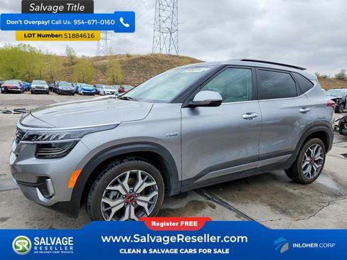 Used 2021 Kia Seltos SX w/ SX Sunroof Package AWD/4WD image 1