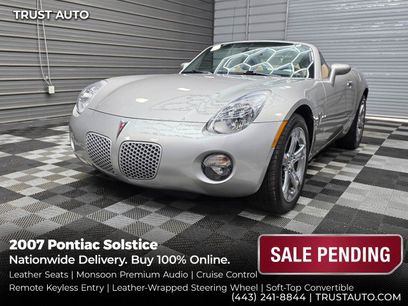 Used 2007 Pontiac Solstice Convertible w/ Premium Package
