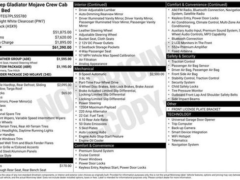 Certified 2023 Jeep Gladiator Mojave w/ Cold Weather Group image 3