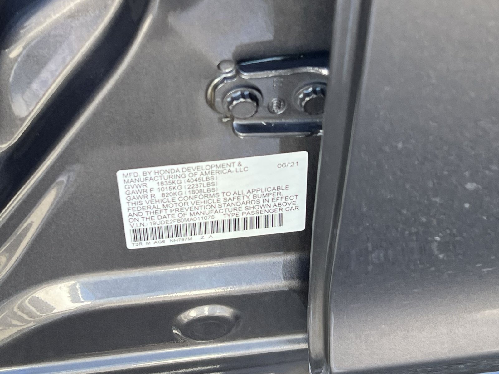 Certified 2021 Acura ILX w/ Premium & A-SPEC Package FWD image 28