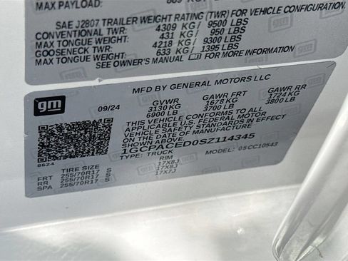 Used 2025 Chevrolet Silverado 1500 LT RWD image 33