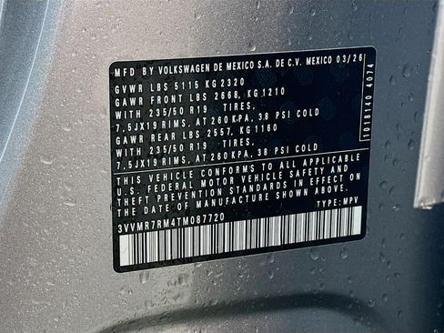 New 2026 Volkswagen Tiguan SE AWD/4WD image 30
