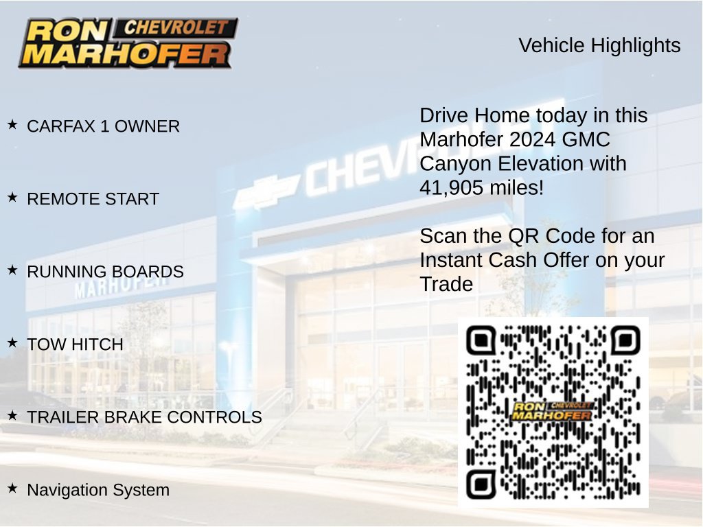 Used 2024 GMC Canyon Elevation w/ Convenience Package AWD/4WD image 14
