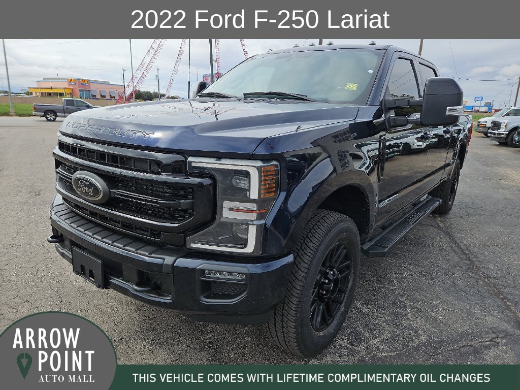 Used 2022 Ford F250 Lariat w/ Black Appearance Package AWD/4WD image 4