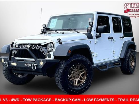 Used 2017 Jeep Wrangler Unlimited Sport w/ Quick Order Package 24S AWD/4WD image 3