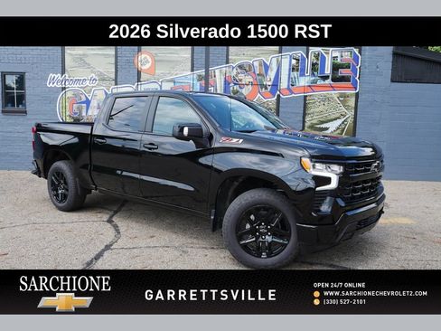 New 2026 Chevrolet Silverado 1500 RST w/ RST All Star Premium Package AWD/4WD image 1