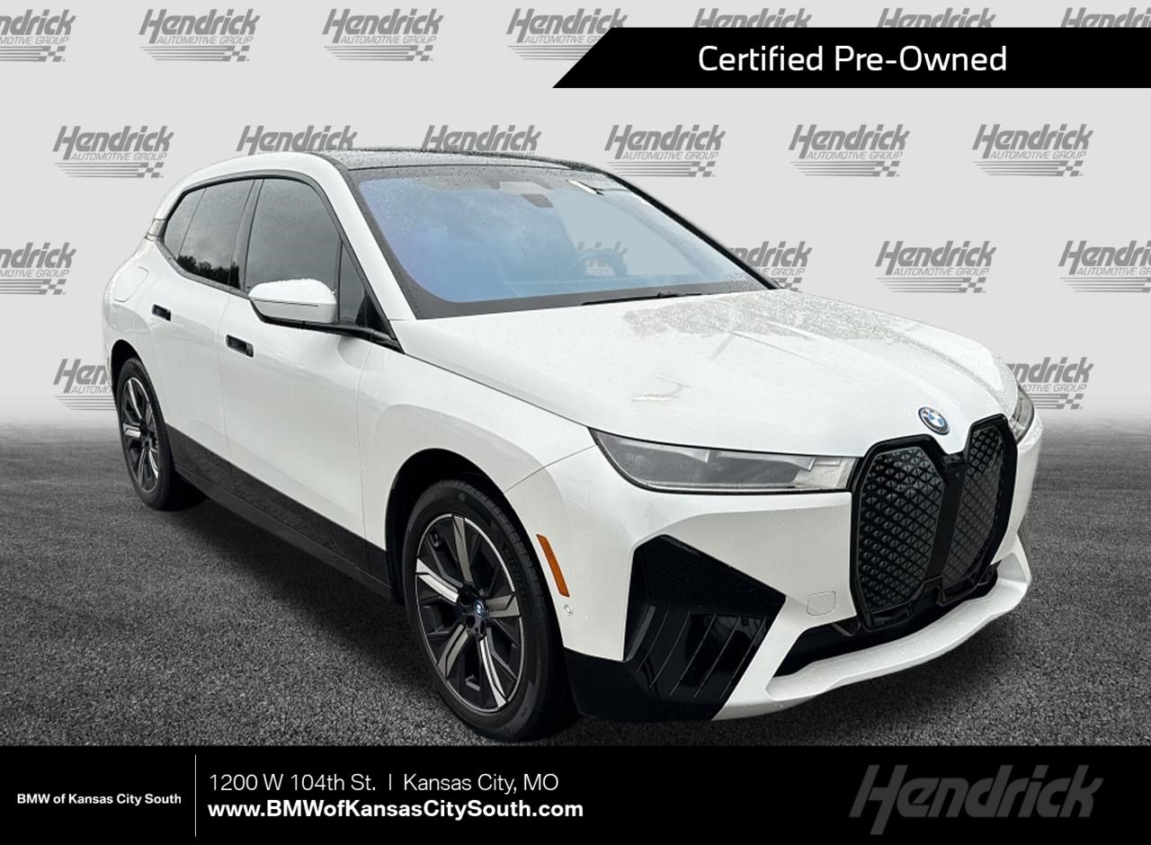 Certified 2024 BMW iX xDrive50 w/ Sport Package AWD/4WD image 1