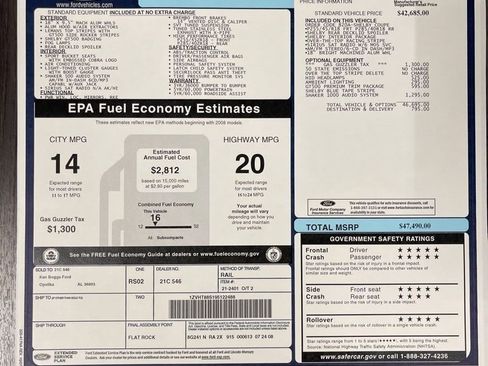 Used 2009 Ford Mustang Shelby GT500 image 41