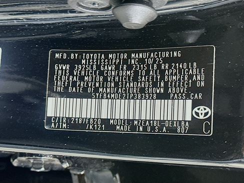 Used 2026 Toyota Corolla LE FWD image 11
