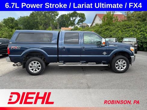 Used 2015 Ford F250 Lariat w/ Lariat Ultimate Package AWD/4WD image 6
