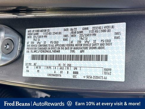 Used 2022 Lincoln Corsair AWD w/ Premium Package image 39