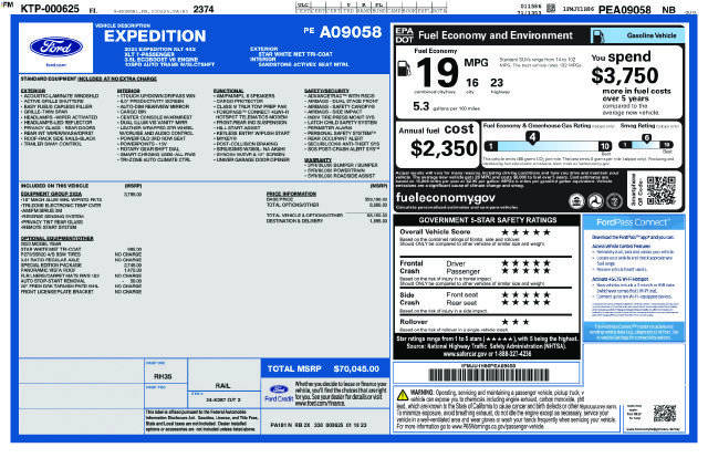 Used 2023 Ford Expedition XLT RWD image 2