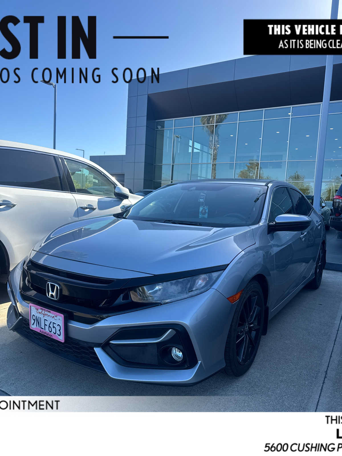 Used 2021 Honda Civic EX image 1